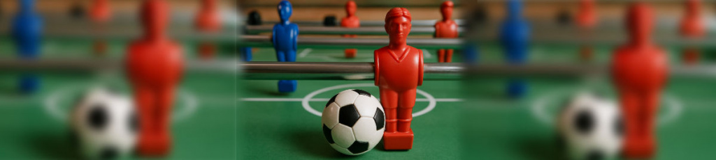 Tischkickerfreunde-Treffen im Bistro