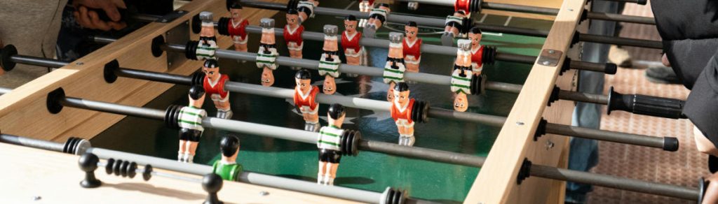 Tischfussball, Tischkicker oder einfach nur Kickern