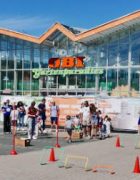Biber Games bei OBI: Viel Bewegung und Spaß bei bestem Wetter