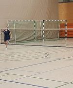 ... der als Teil der Heimmannschaft die Linien des Badmintonfeldes besser kannte und ausnutzte. 10-20170127_185518-Liga-01-Usingen