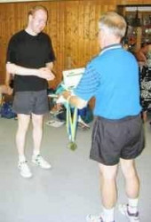 Sieger im Doppel: Straßheimer / Fischer tt-vereinsmeisterschaft2003-04