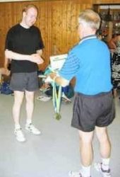 Sieger im Doppel: Straßheimer / Fischer tt-vereinsmeisterschaft2003-04