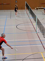 Zwar immer auf dem Sprung, leider aber nicht konzentriert genug 09-Liga-Mensfelden