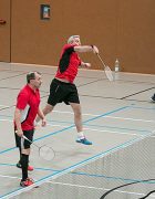 ... und setzt gleich den ersten Punkt mit einem Smash. 13-Gross-Karben