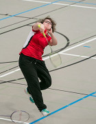 ... und guten Umsprüngen lag man schnell vorne. 18-Gross-Karben