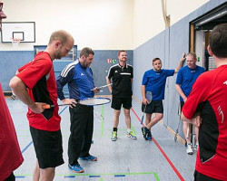 Der TV Idstein wurde in Mensfelden herzlich begrüßt.