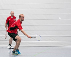 Hier im Herrendoppel Andre und Timo