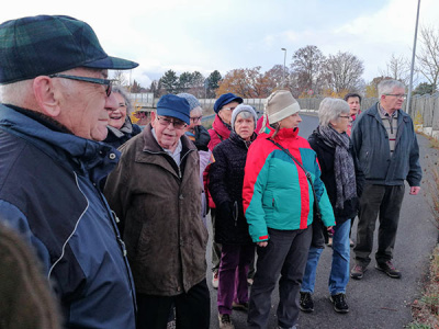 Am geplanten Baugebiet Höllgraben