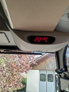 Ankunft bei fast sommerlichen Temperaturen 😎