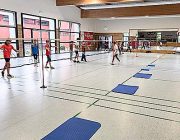 Immer neue Challenges: Hier geht es um Aufschläge in immer kleinere Zielbereiche – ausprobieren ausdrücklich erlaubt!