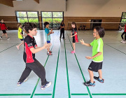 Schnelligkeit ist gefragt: Das Rechenergebnis musste blitzschnell in eine Reaktionsaufgabe umgesetzt werden.